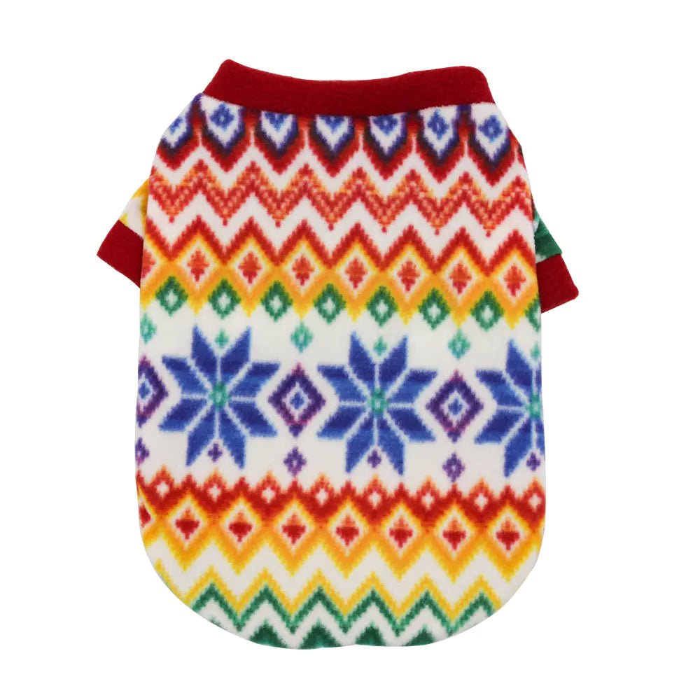 Festive Fleece Dog Sweaters