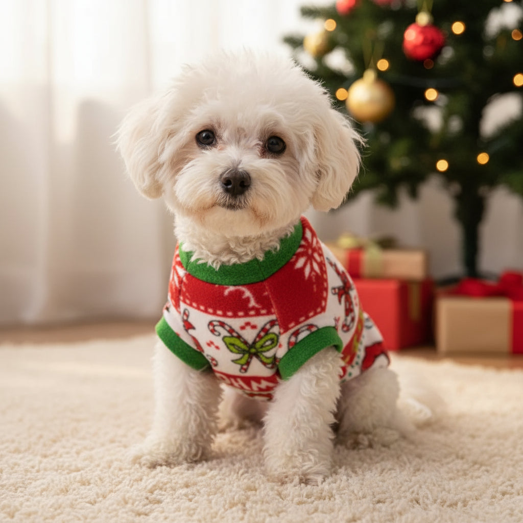 Festive Fleece Dog Sweaters
